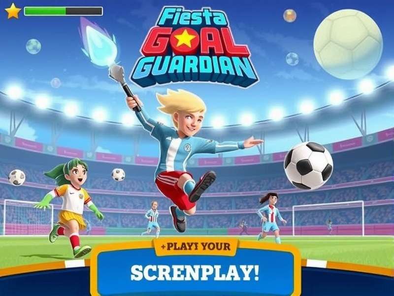 Fiesta Goal Guardian Soccer Action Fiesta Goal Guardian Gameplay Screenshot